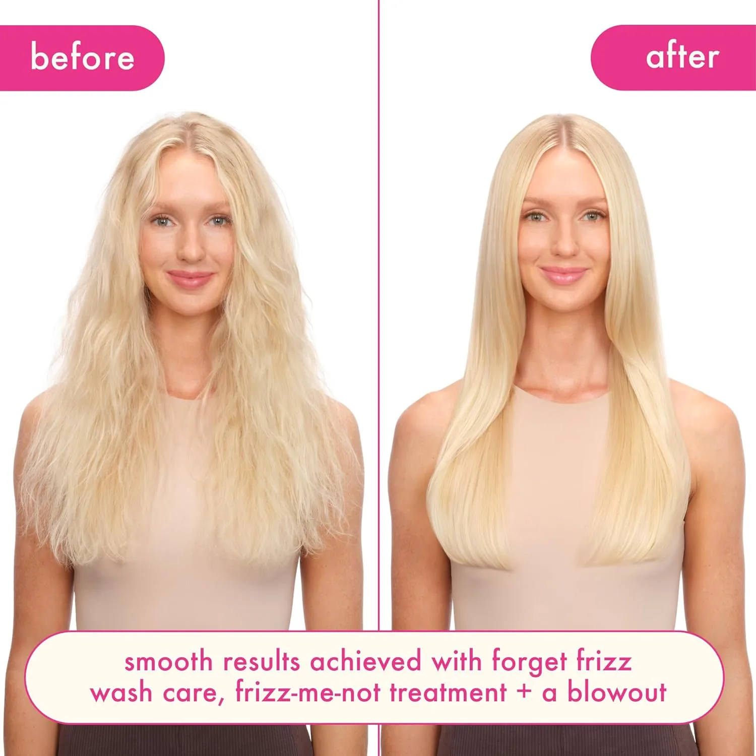 Шампунь против пушистости волос Amika Forget Frizz | Разглаживающий, защита от влажности, контроль пушистости до 72 часов — фото 3