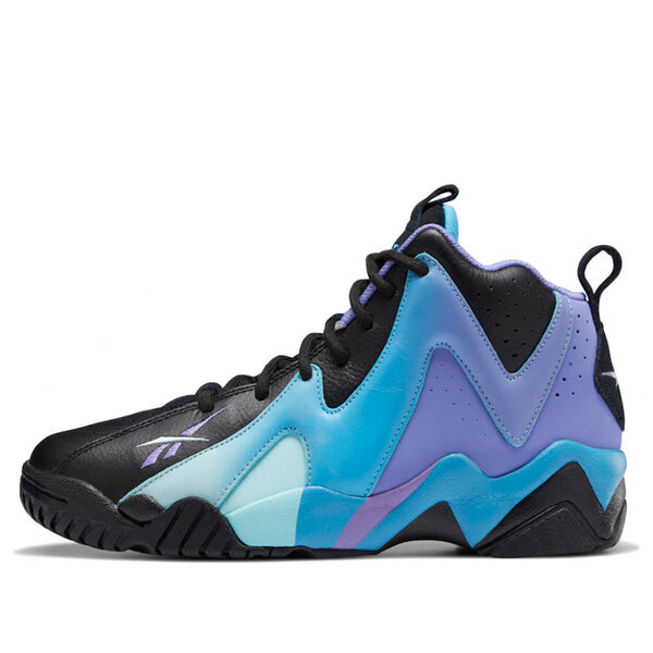 

Кроссовки hurrikaze 2 mid 'ombre pack - digital glow purple' Reebok, синий
