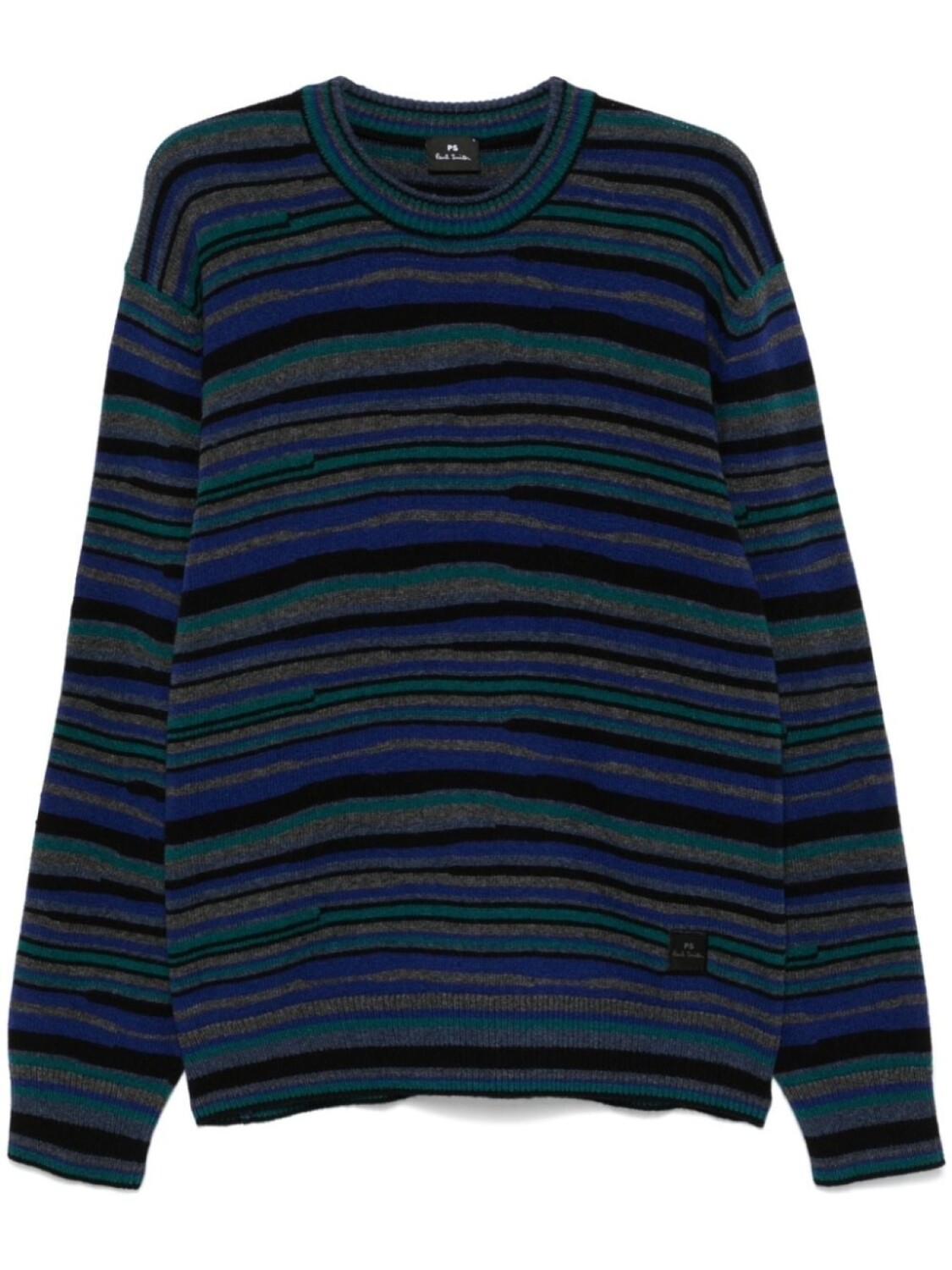 

PS Paul Smith свитер с круглым вырезом, синий