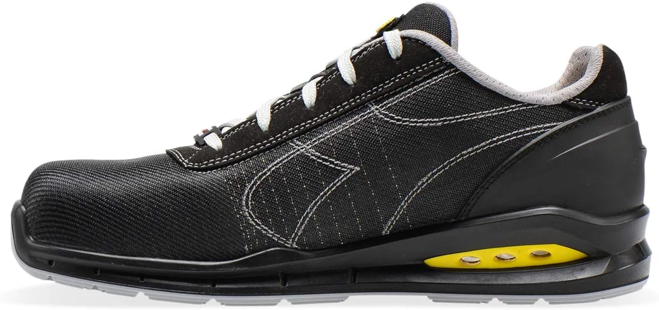 Мужские беговые кроссовки UTILITY DIADORA Run Net Airbox RUN NET AIRBOX Low S1P SRC, C0200 Black White — фото 3