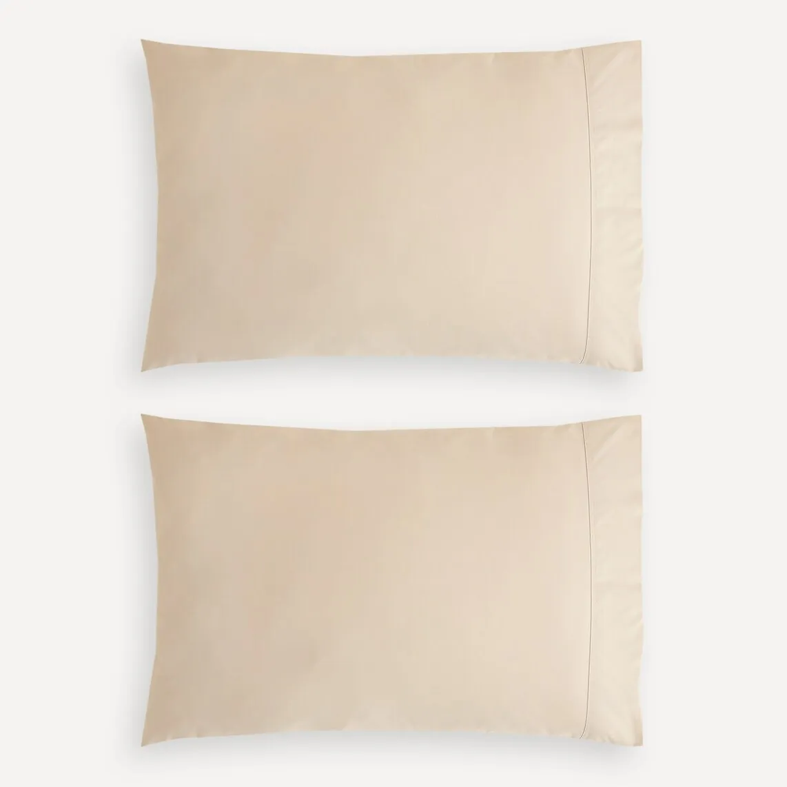 

Наволочка из хлопка Essential Percale 180 нитей El Corte Inglés, бежевый