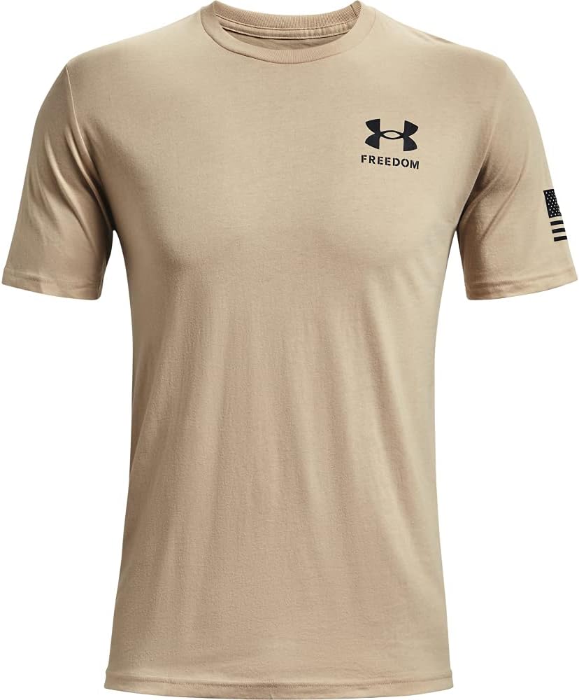 

Новая мужская футболка Under Armour с флагом свободы, Desert Sand (290)/Black, Черный, Новая мужская футболка Under Armour с флагом свободы, Desert Sand (290)/Black