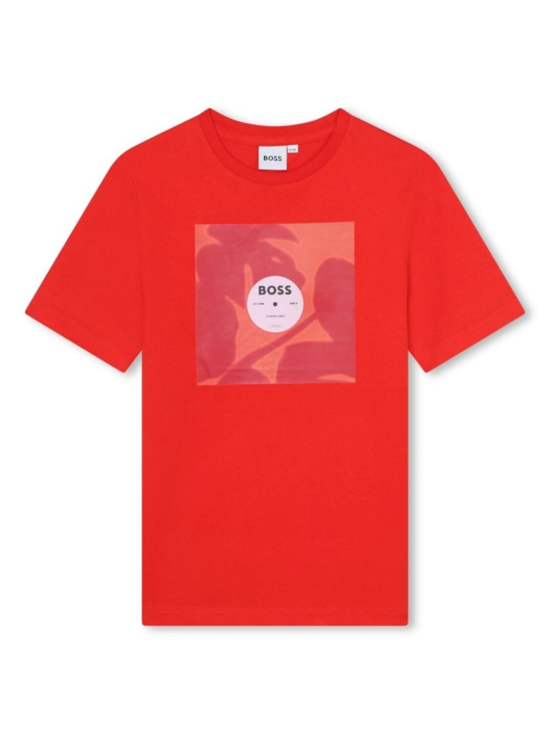 

BOSS Kidswear футболка с графичным принтом, красный