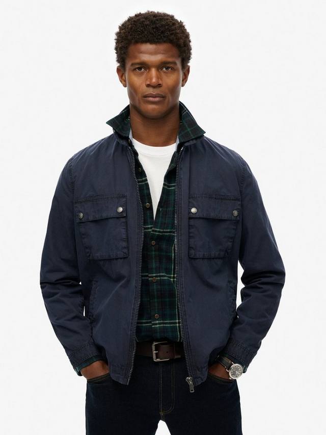 

Куртка Essentials Zip Through Superdry, Eclipse Navy