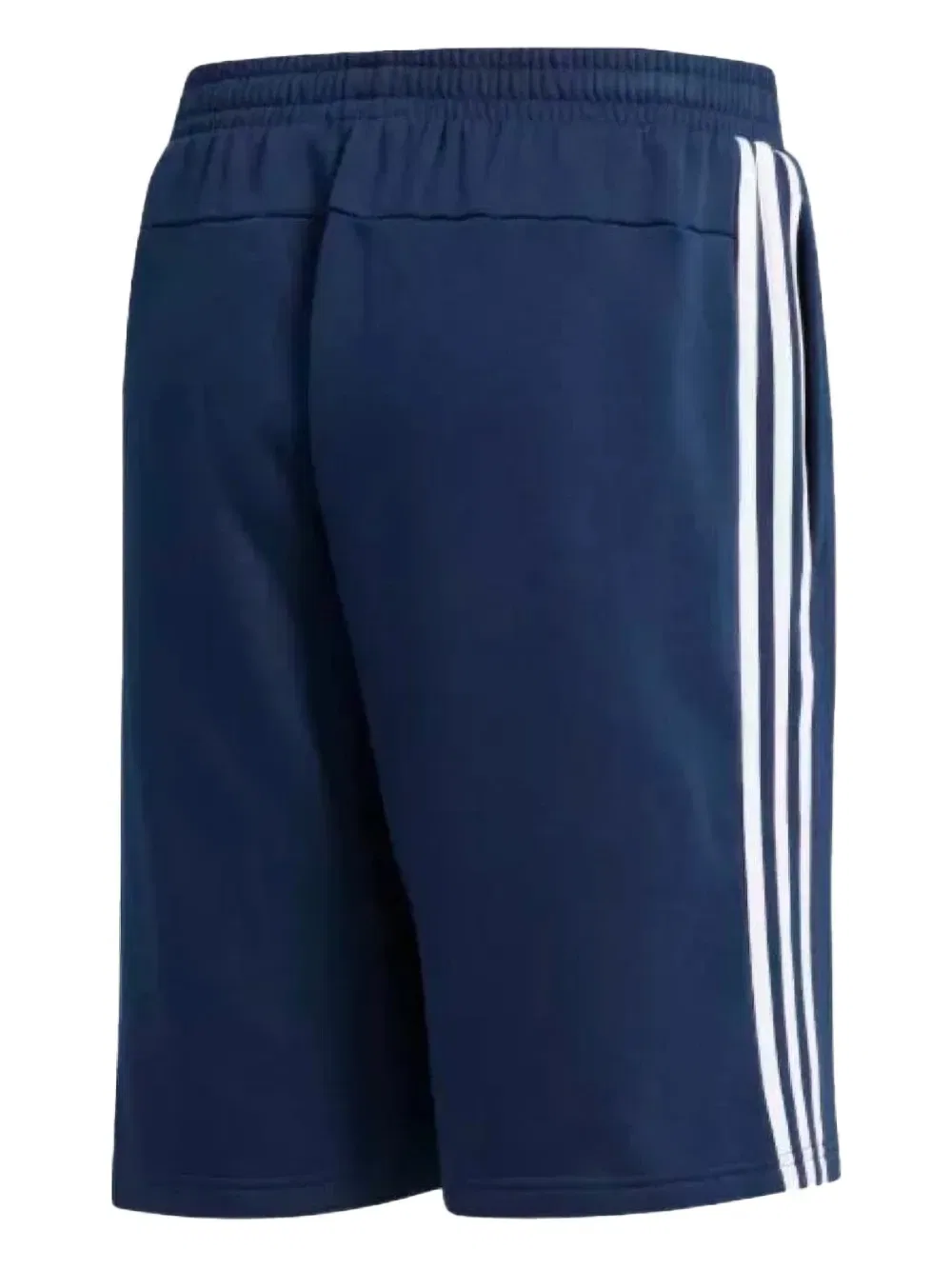Классические спортивные шорты с полосатым декором Adidas, синий — фото 2