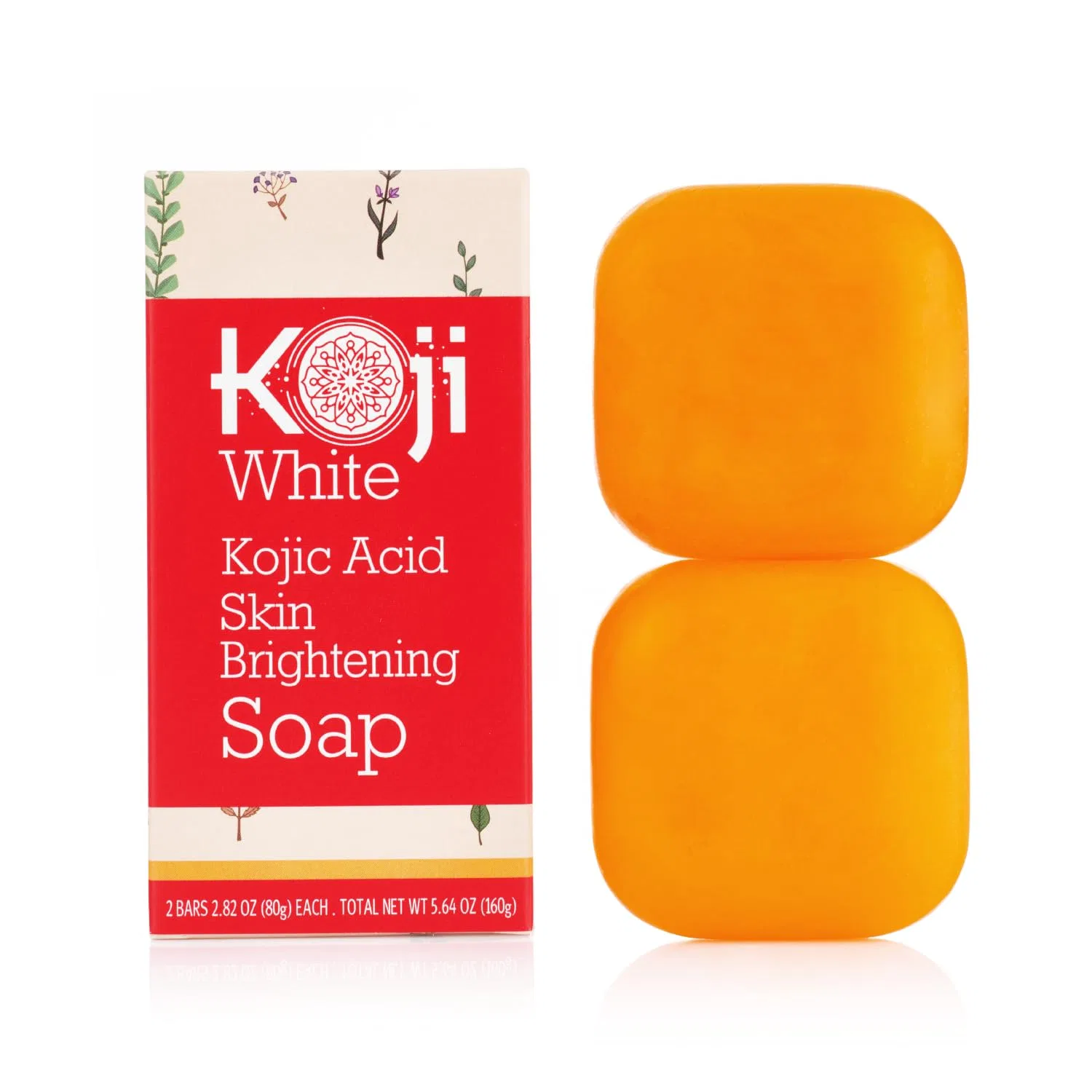 Осветляющее мыло с койевой кислотой «Pure Kojic Acid» от Koji White, 2.82 унции (2 шт.) Koji White