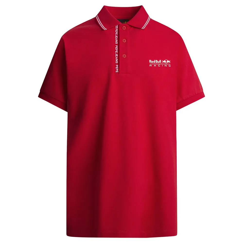 

Поло Red Bull Racing Tipped Logo Polo, красный
