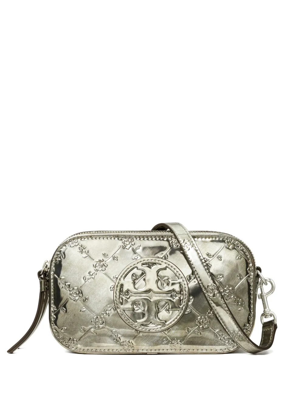 

Мини-сумка через плечо Miller Tory Burch, серебяный