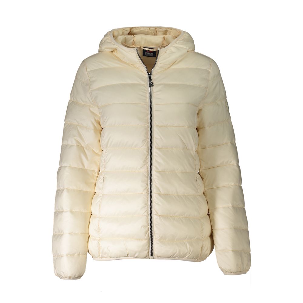 

Бежевая полиамидная женская куртка Geographical Norway