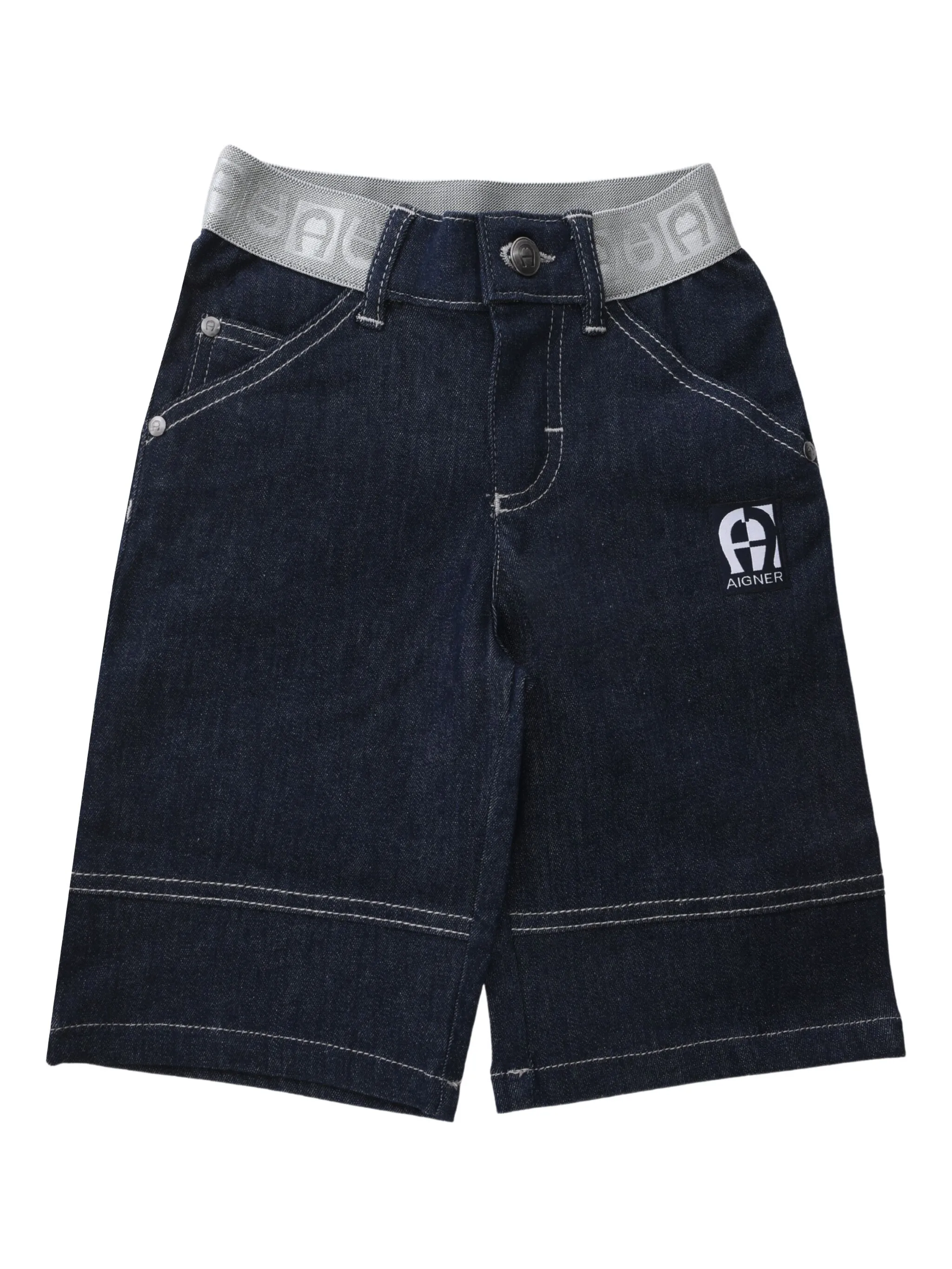 

Джинсовые шорты Aigner Kids, синий