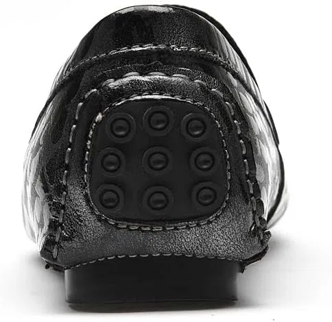 Лоферы Vegan Leather Loafers Grey Taller PUGHGAETZF — фото 4