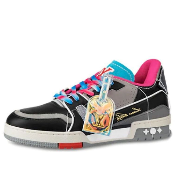 

Кроссовки trainers 'pink multi-color' Louis Vuitton, черный