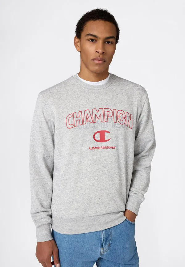 

Свитшот с круглым вырезом и графическим принтом Champion, Grey, Серый, Свитшот с круглым вырезом и графическим принтом Champion, Grey