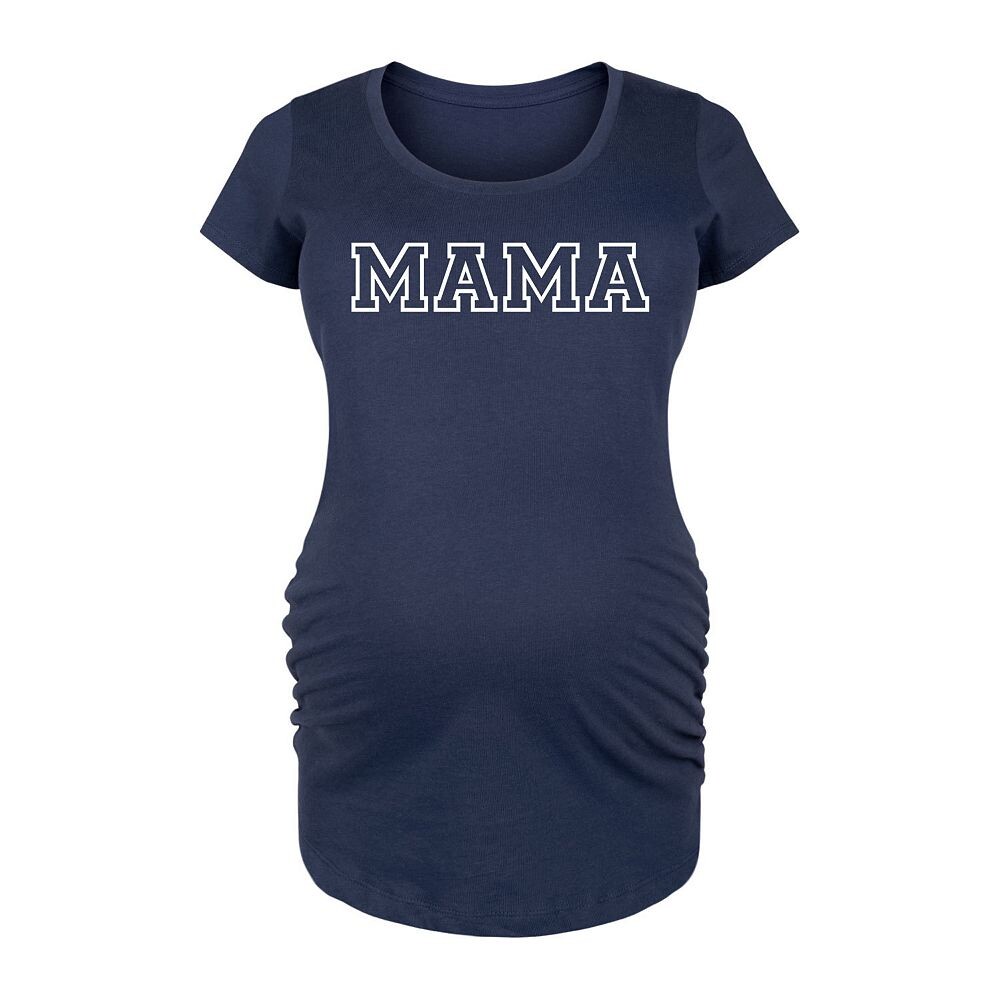 

Футболка с печатными буквами для беременных Mama Licensed Character, темно-синий