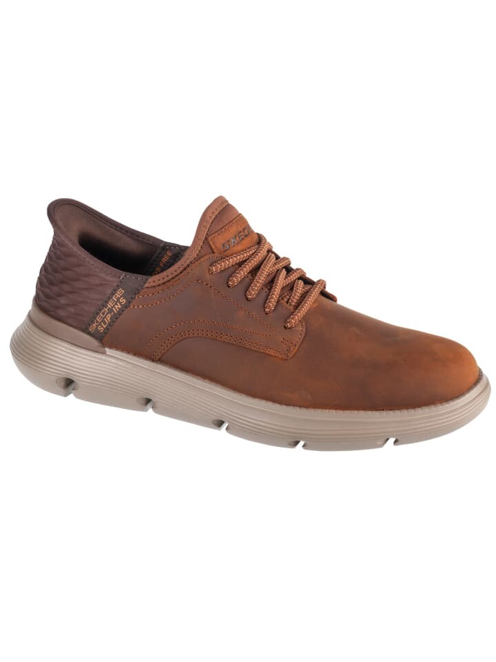 

Туфли на шнуровке Skechers Slip-Ins: Garza - Ervin, коричневый