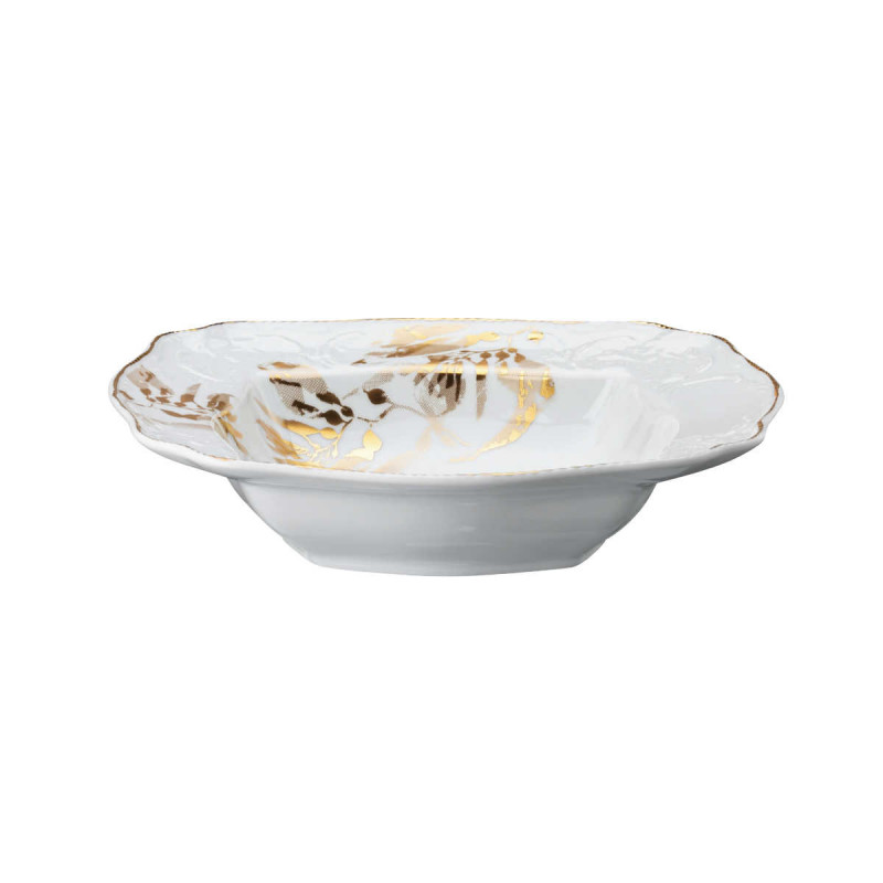 

Миска Heritage Midas маленькая d: 26 см / 0,90 л Rosenthal, белое золото, Серый, Миска Heritage Midas маленькая d: 26 см / 0,90 л Rosenthal, белое золото