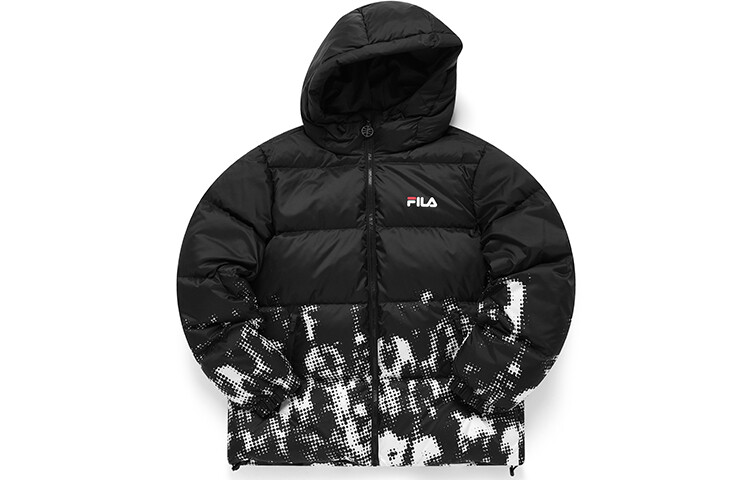 

Пуховик мужской Pitch Black Fila Fusion