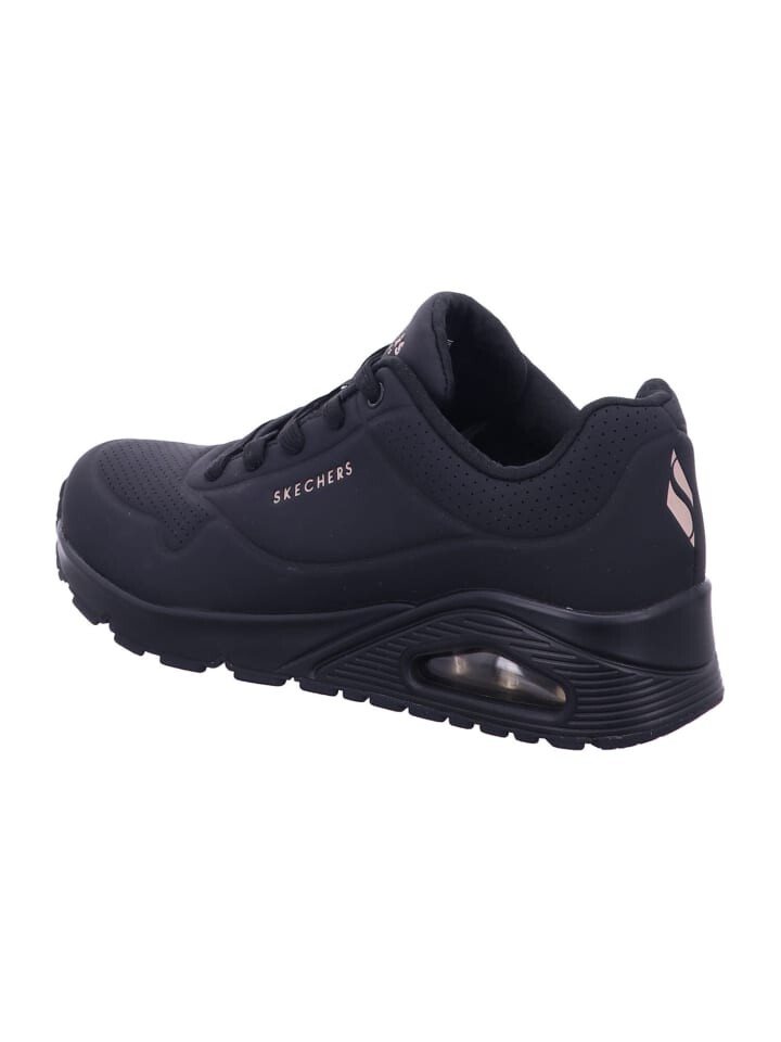 Элегантные туфли на шнуровке Skechers Damen UNO STAND ON AIR, черный — фото 3