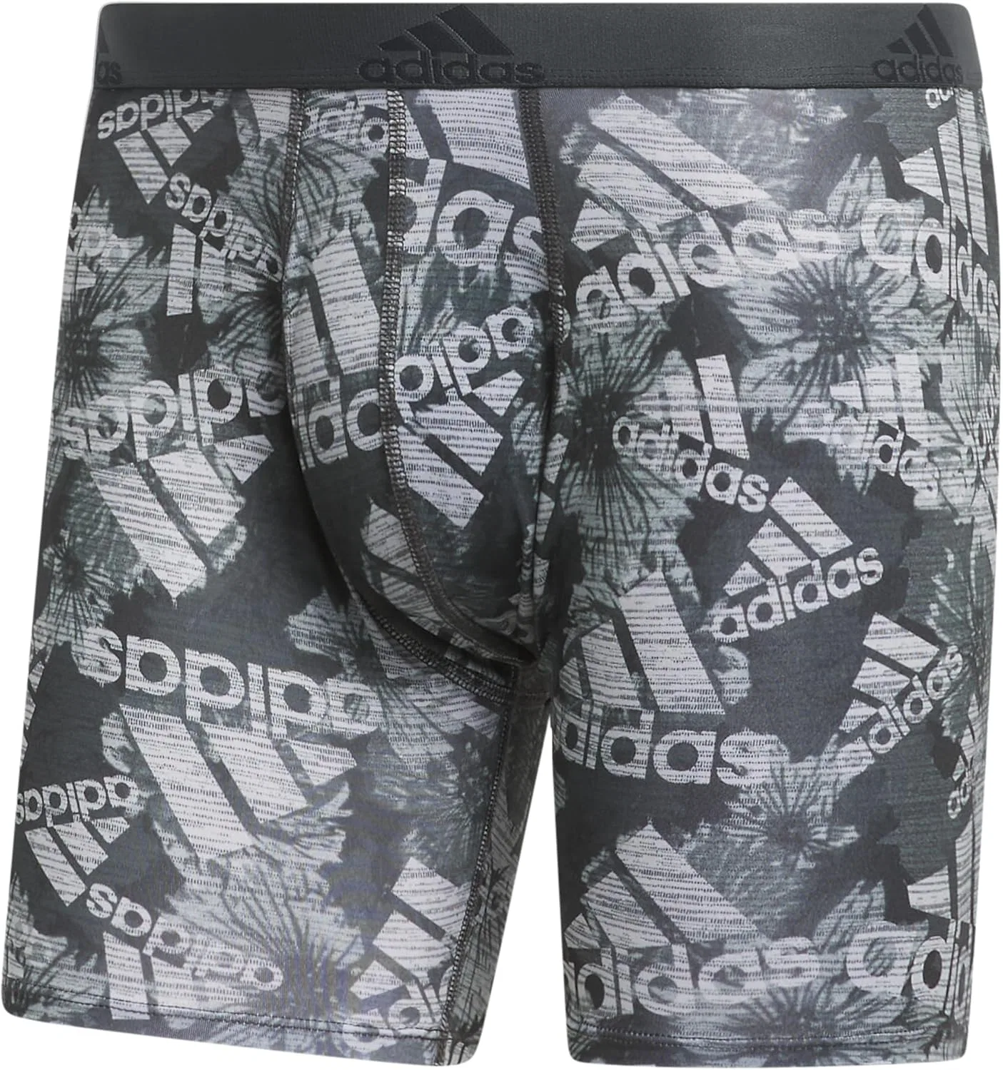 Боксеры Adidas Bos Floral Carbon-legend Ivy-clear Onix/Legend Ivy Green/Clear Onix Grey