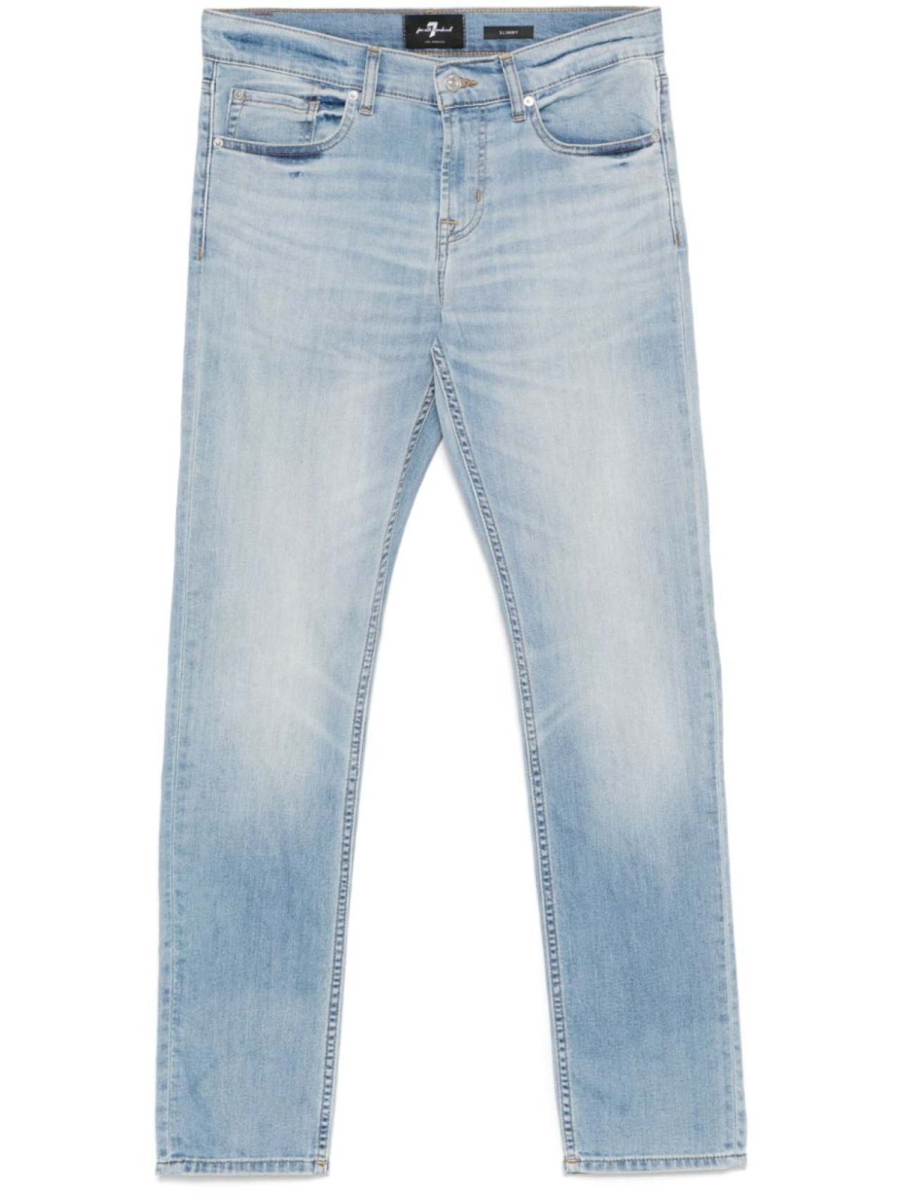 

7 For All Mankind джинсы Slimmy, синий