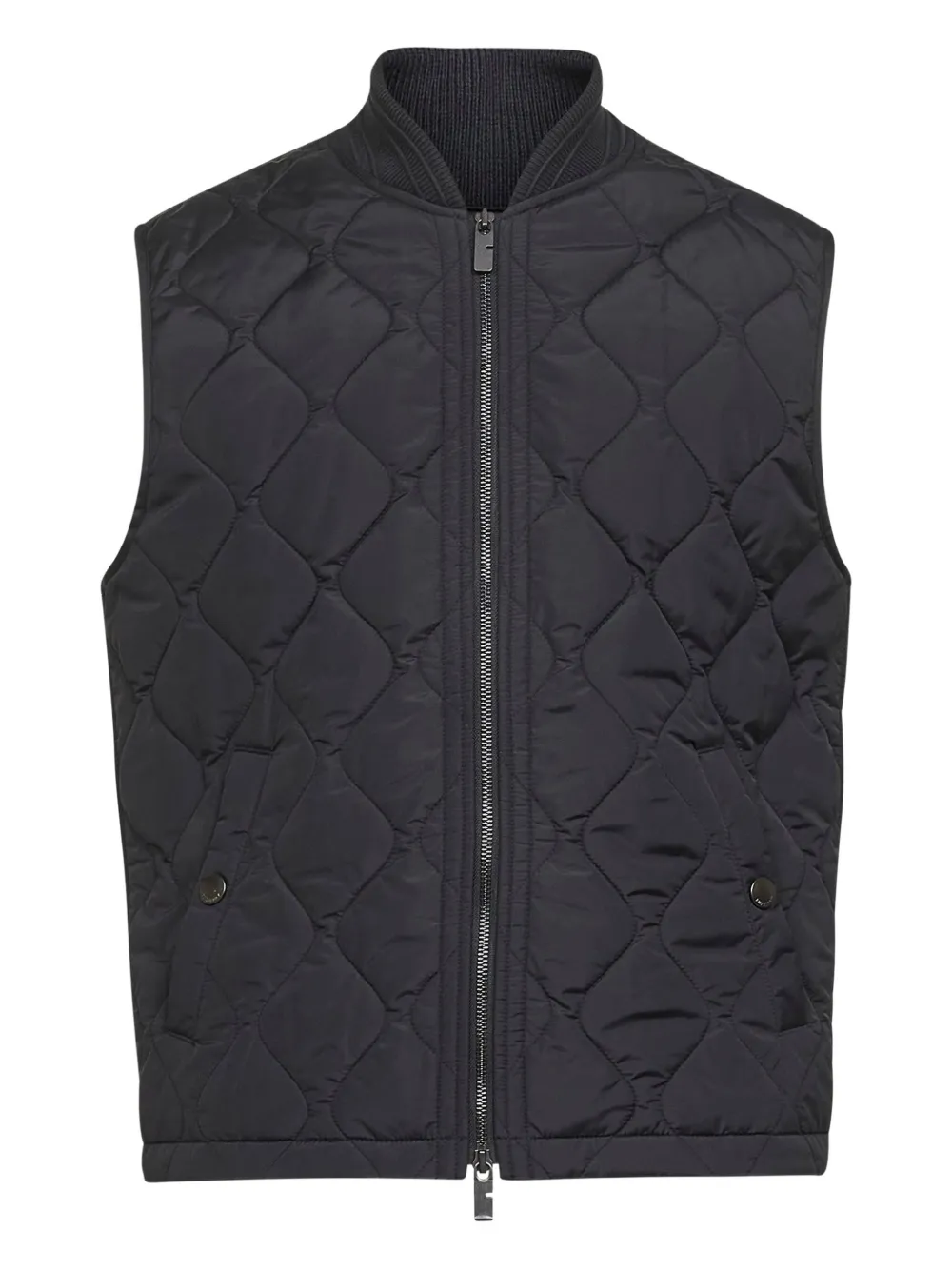 

Стеганый жилет Burberry, черный