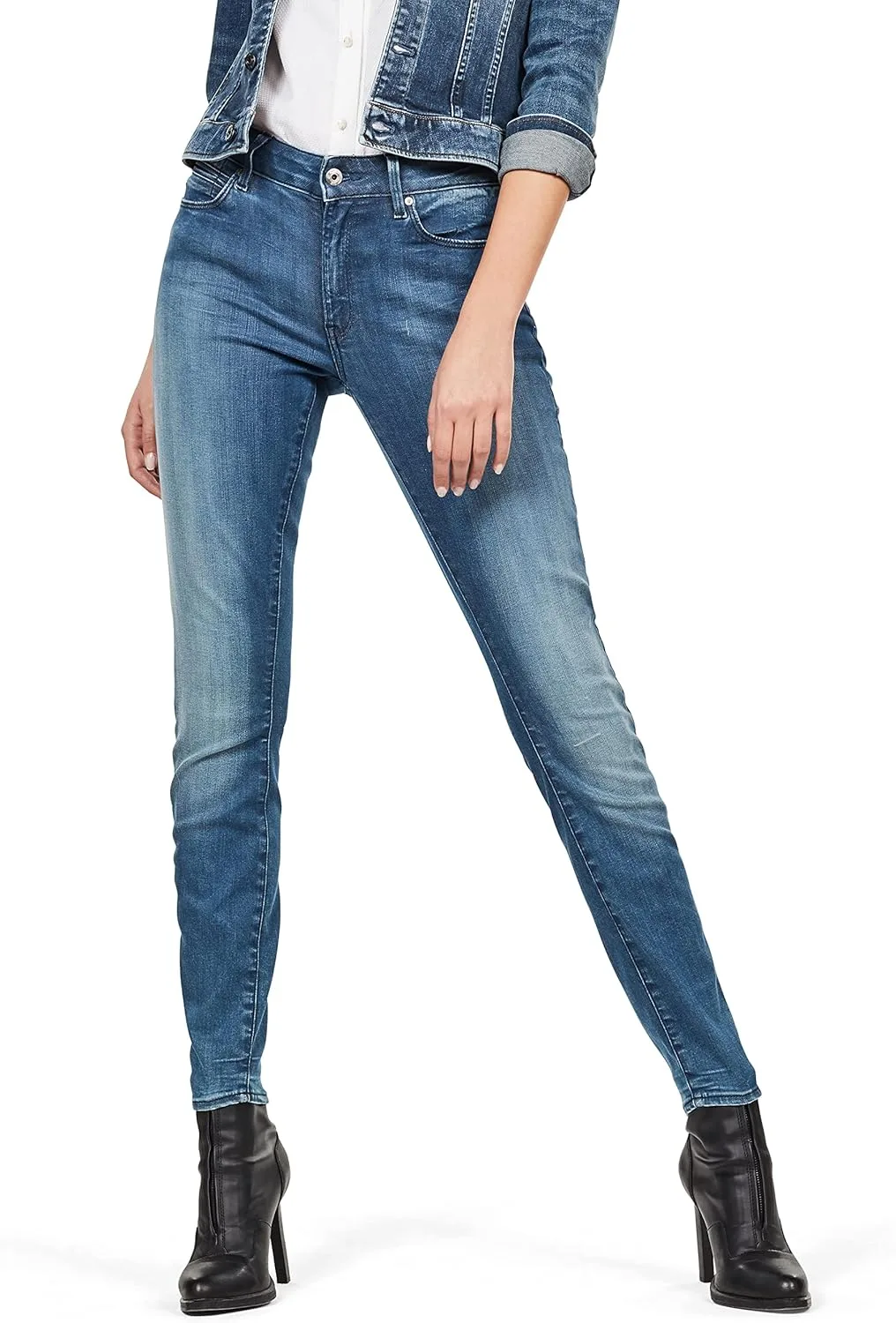 

G-Star RAW женские джинсы Super Skinny Fit с высокой посадкой