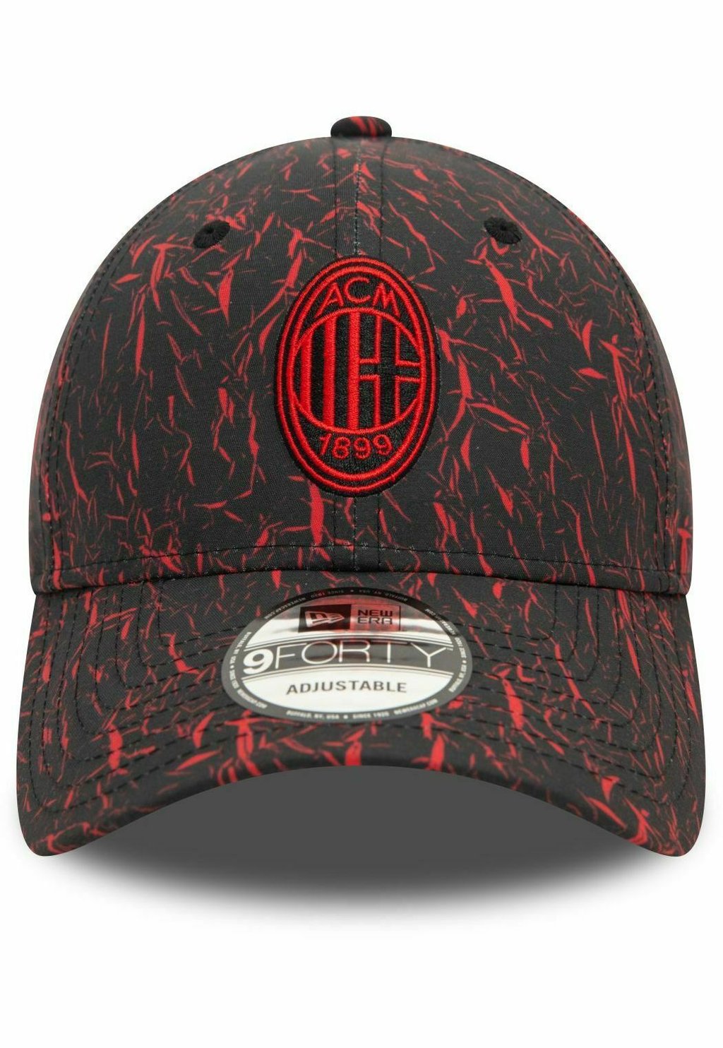 

Бейсболка 9FORTY STRAPBACK AC MAILAND CRINKLE PRINT New Era, черный