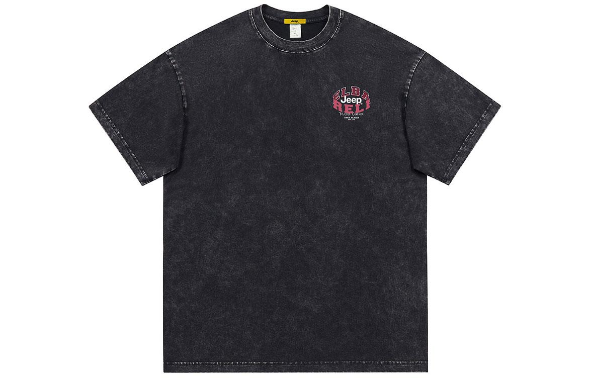 

Футболка унисекс Jeep, голубая