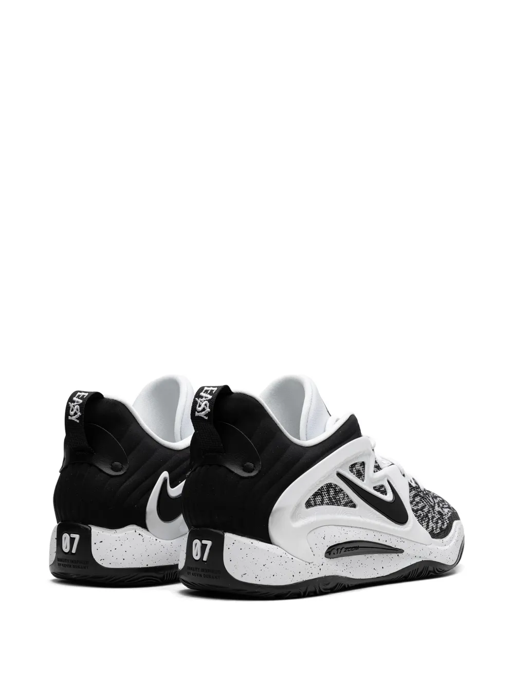 Кроссовки KD 15 TB Brooklyn Nets Home Nike, черный — фото 3