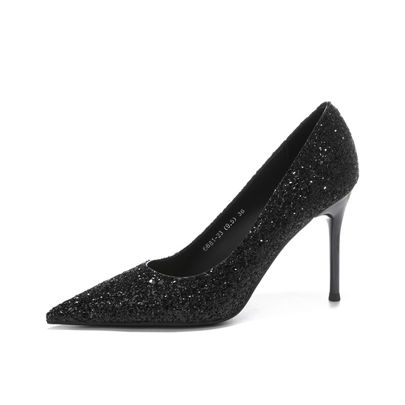 

Туфли женские на высоком каблуке Lanza, цвет BLACK 9.5CM