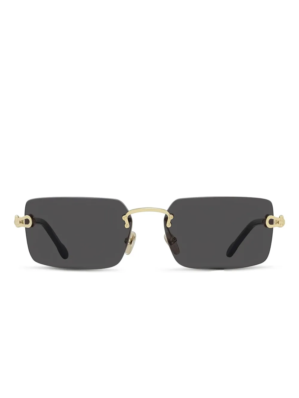 

Солнцезащитные очки без оправы FRED, черный