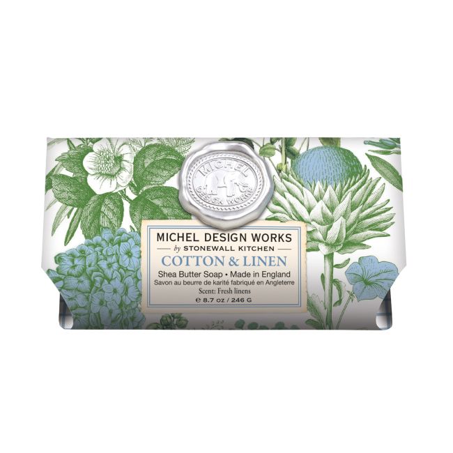 

Хлопковое и льняное туалетное мыло Michel Design Works, 246 гр