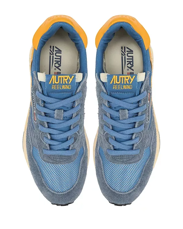 Кроссовки Reelwind Autry, Blue/Yellow — фото 2
