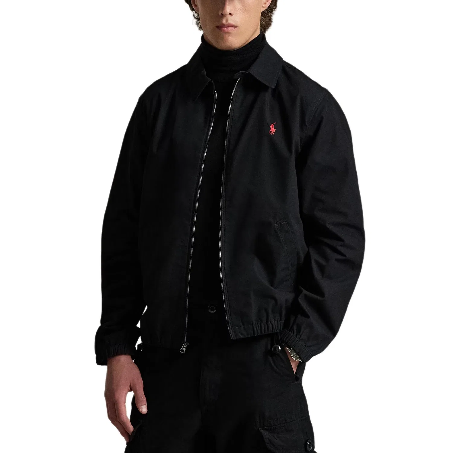 Зип-куртка Polo Ralph Lauren, Black — фото 3