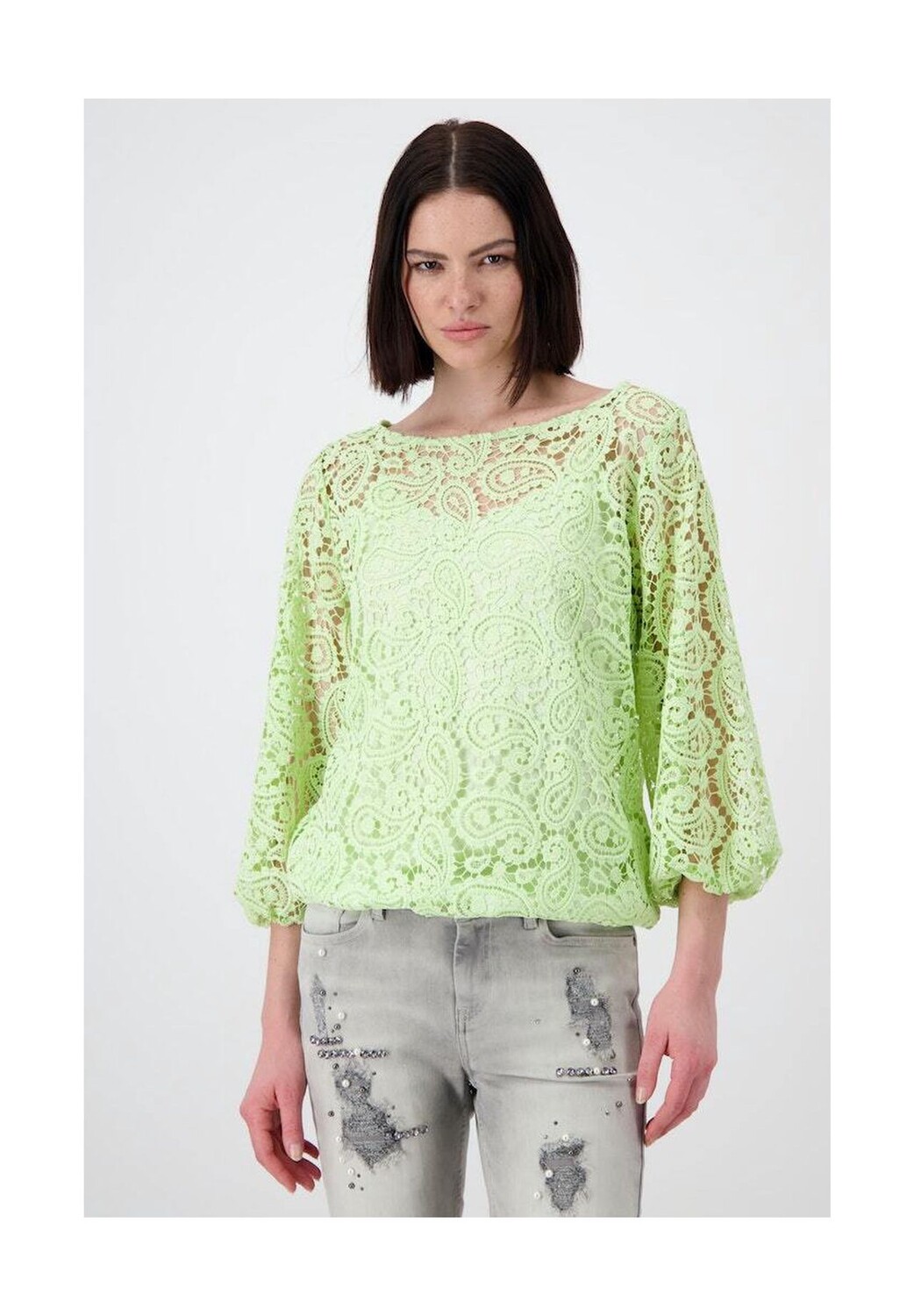 

Пуловер monari, цвет Pastell Green