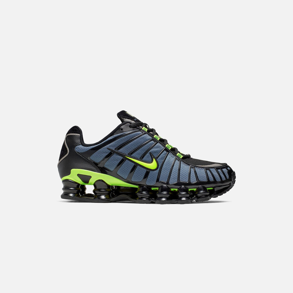 

Кроссовки Nike Shox TL, цвет Thunderstorm/Volt Black