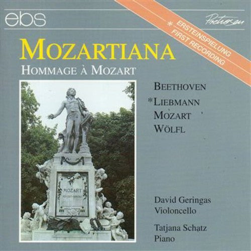 

CD диск Beethoven / Geringas / Schatz: Mozartiana-Hommage An Mozart