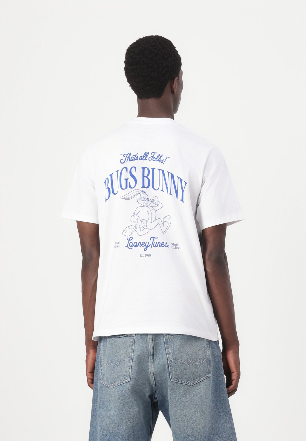 

Футболка с принтом JJBUGS BUNNY TEE Jack & Jones, белый