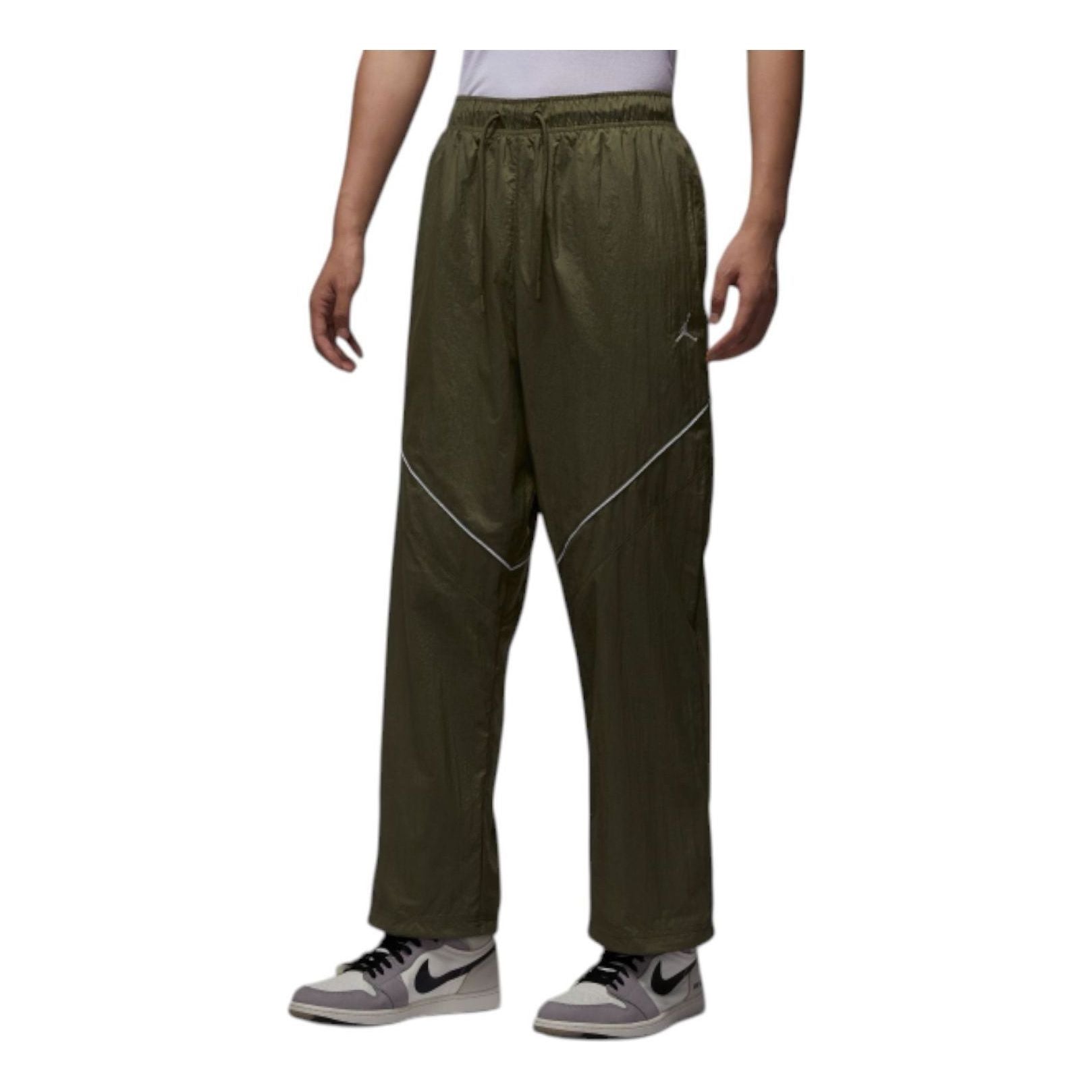 

Кроссовки Air Jordan Brooklyn Draft Trousers 'Olive Green Sail'