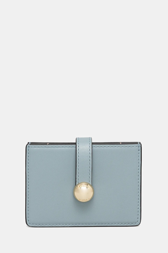 

Кожаный чехол для карт Furla, серый