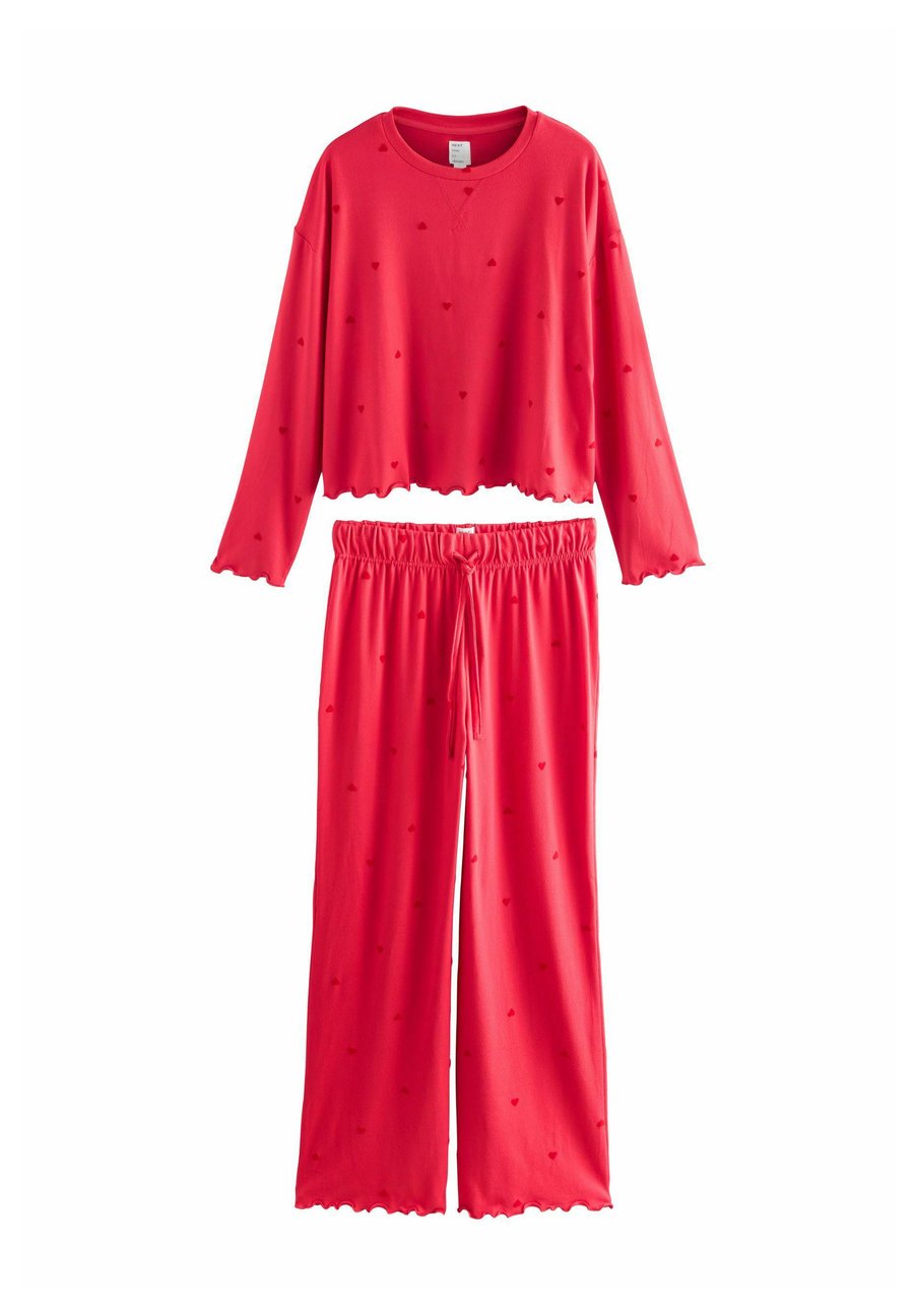 Пижамный комплект Next SOFT LONG SLEEVE SET, Red Star/Red
