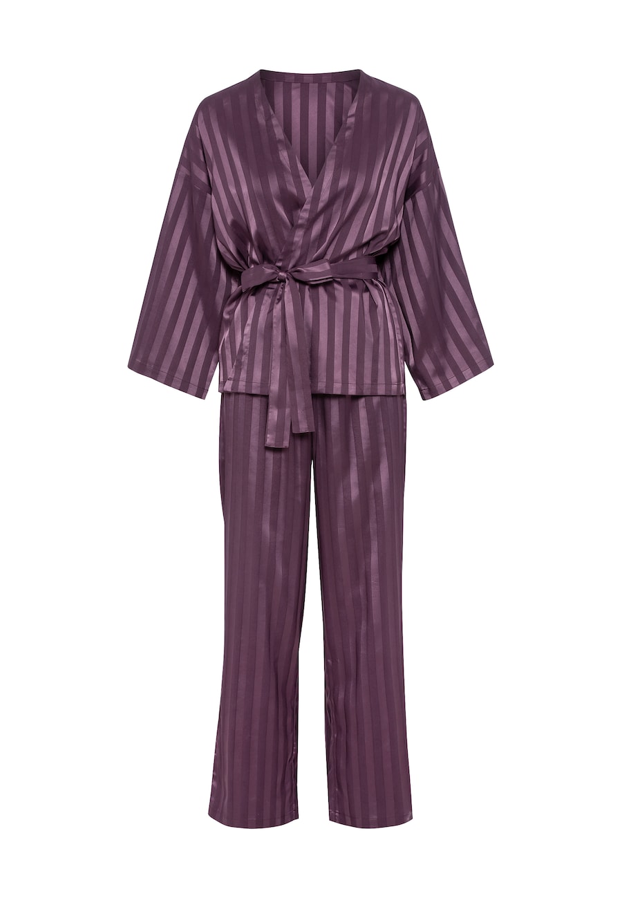 

Пижама LSCN by LASCANA, Purple/Blackberry