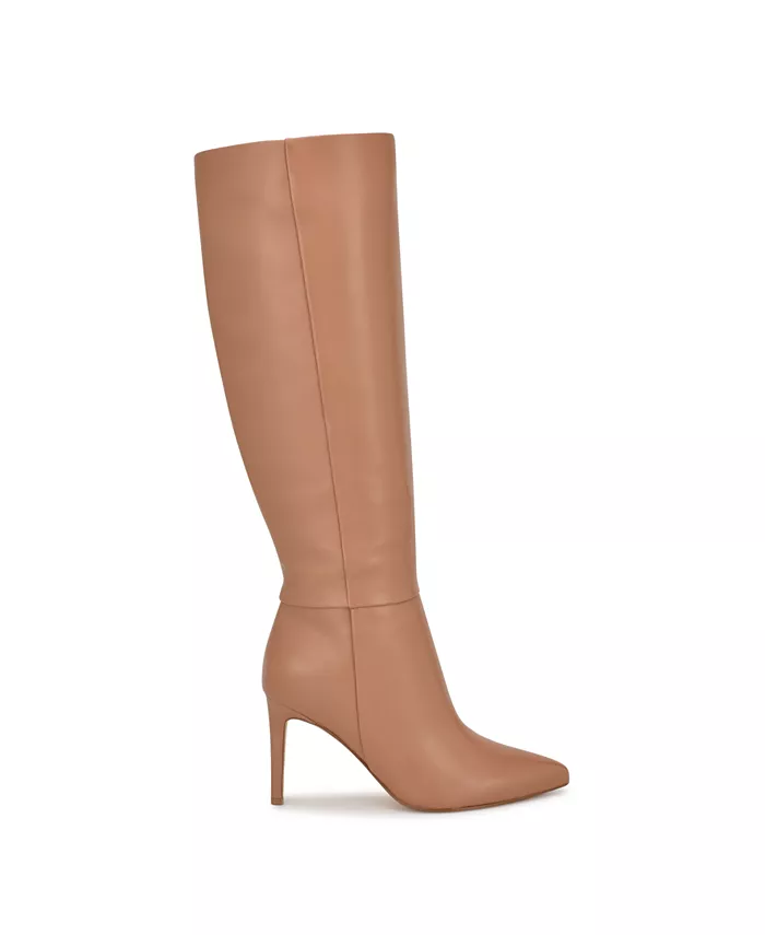 Женские сапоги Richy на высоком каблуке-стилет Nine West, белый — фото 2
