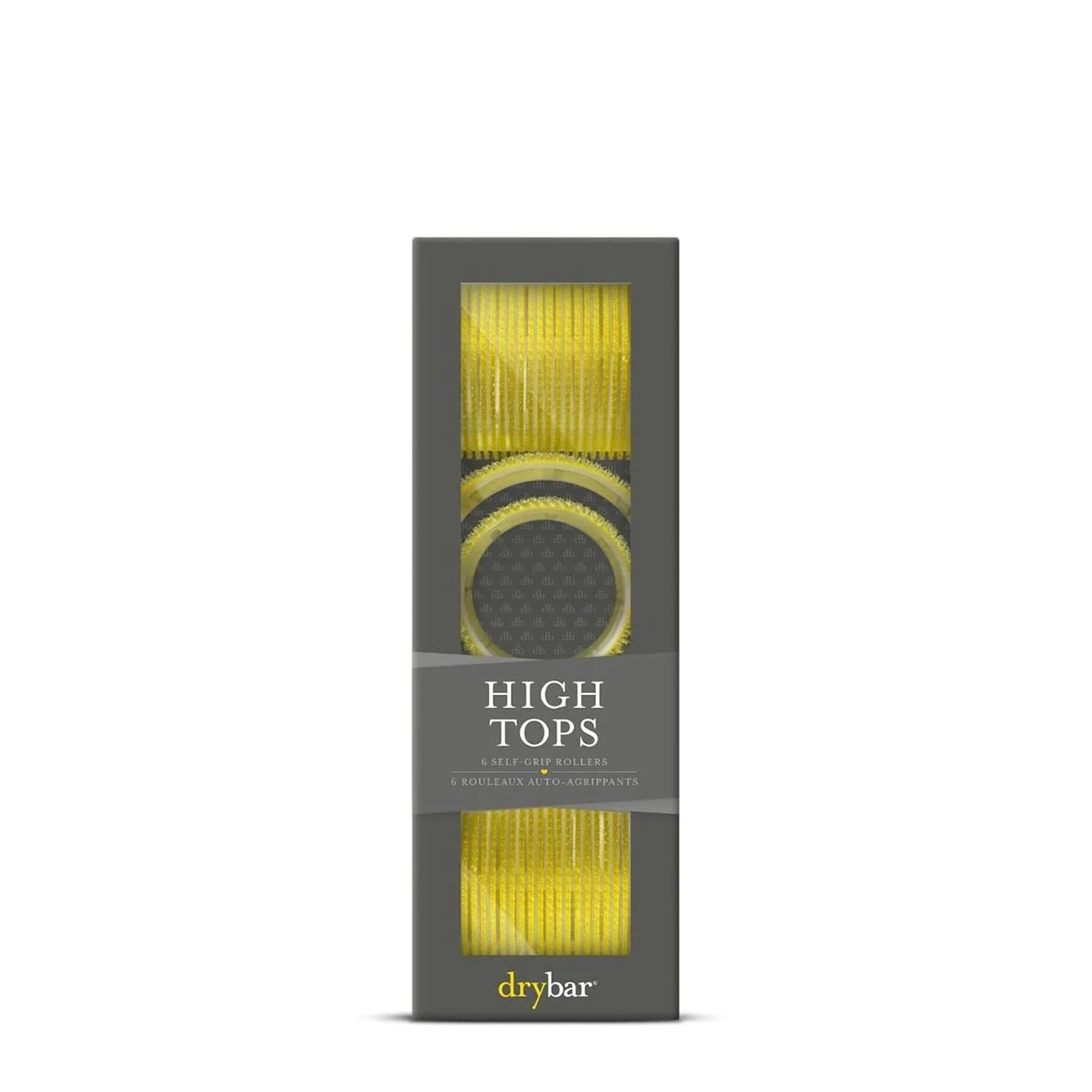 Самозатягивающиеся ролики Drybar High Tops (упаковка из 12 штук) 6 шт. (12 шт.), Yellow — фото 2