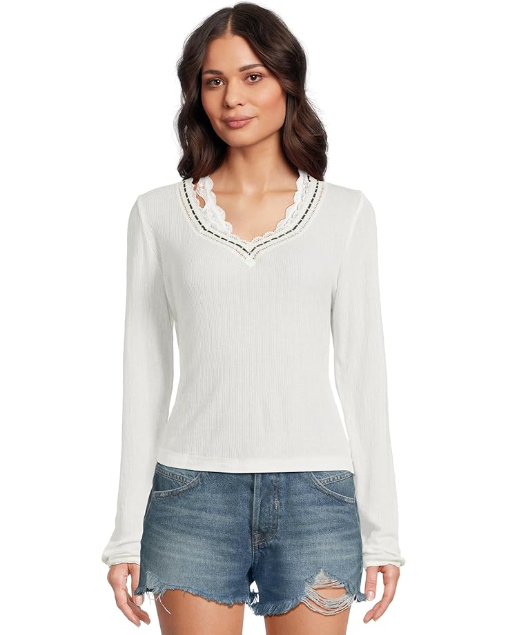 

Женская блузка с длинным рукавом Free People Only You, Clean Ivory
