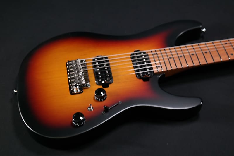 

Электрогитара Ibanez AZ24027TFF AZ Prestige 7str Electric Guitar w/Case - Tri Fade Burst Flat 041