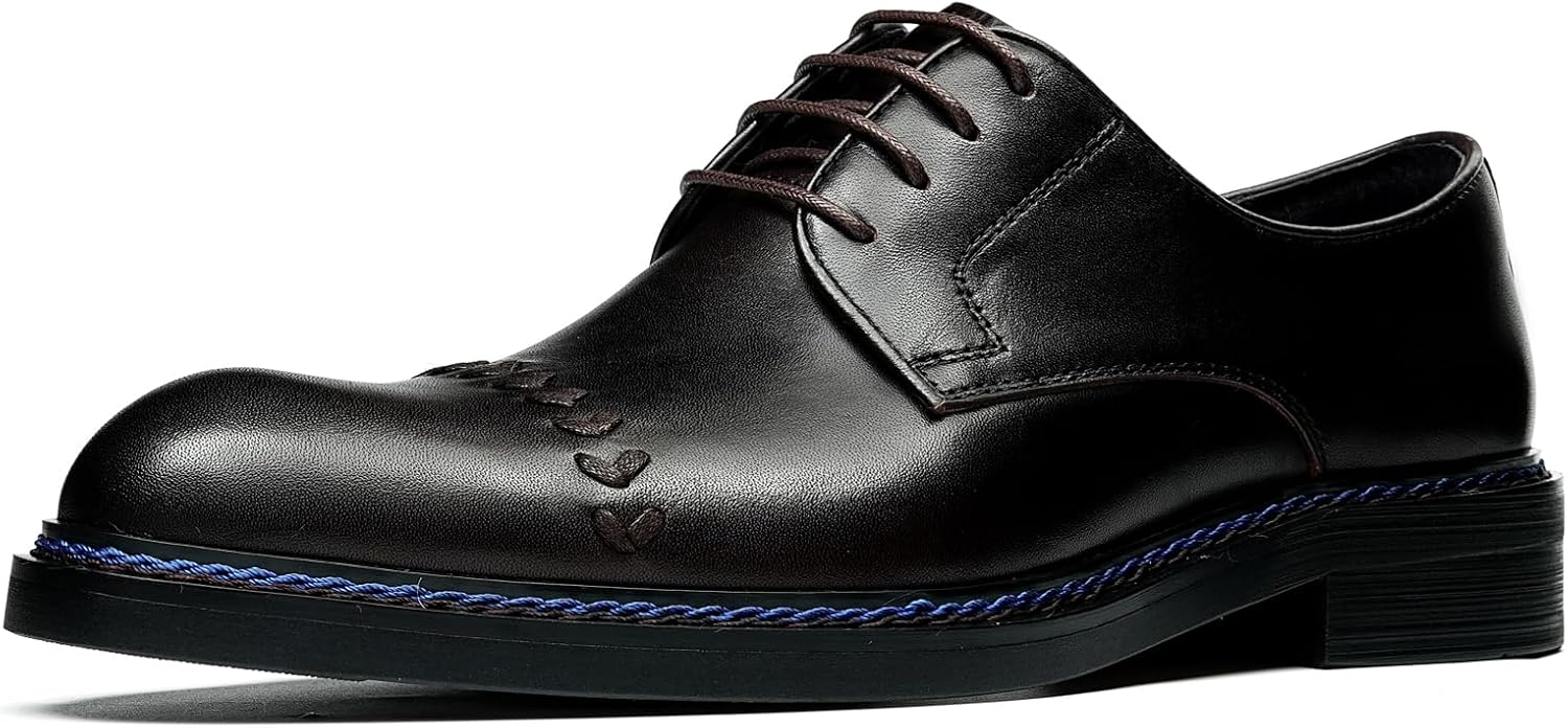 

Мужские кожаные туфли дерби Neufboissee, коричневый