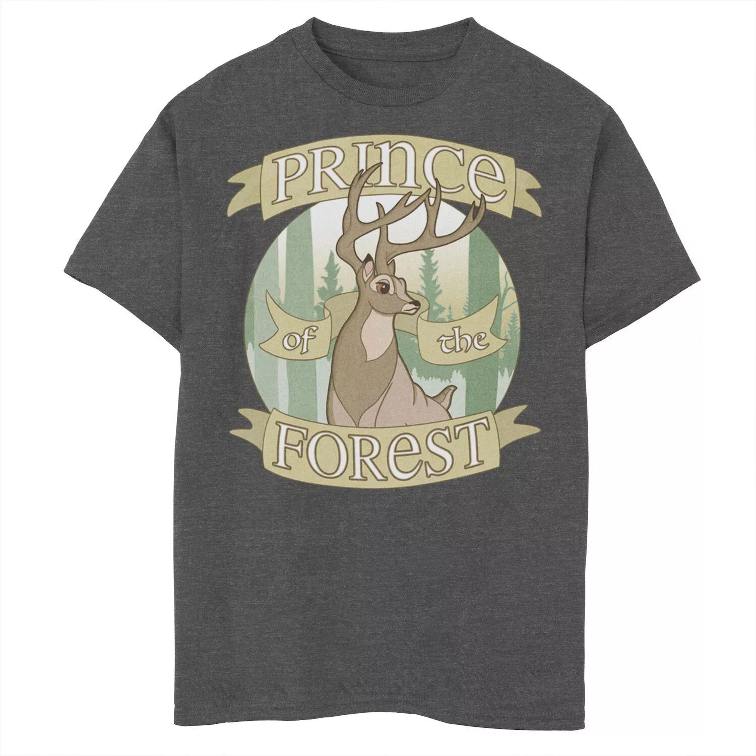 

Футболка с рисунком Disney Bambi Prince Of The Forest для мальчиков 8–20 лет Disney