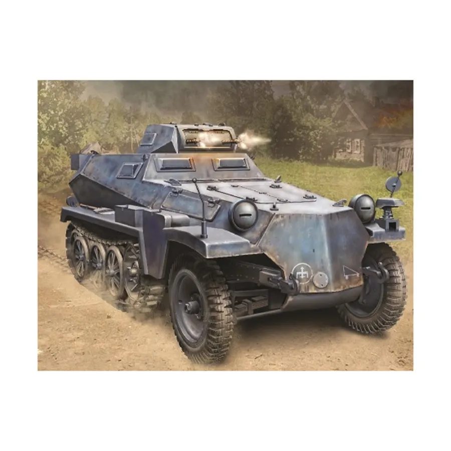 

Sd.Kfz.253 с башней Pz.Kpfw.I, Dragon Models - '39 to '45 Series - Germany (1:35)