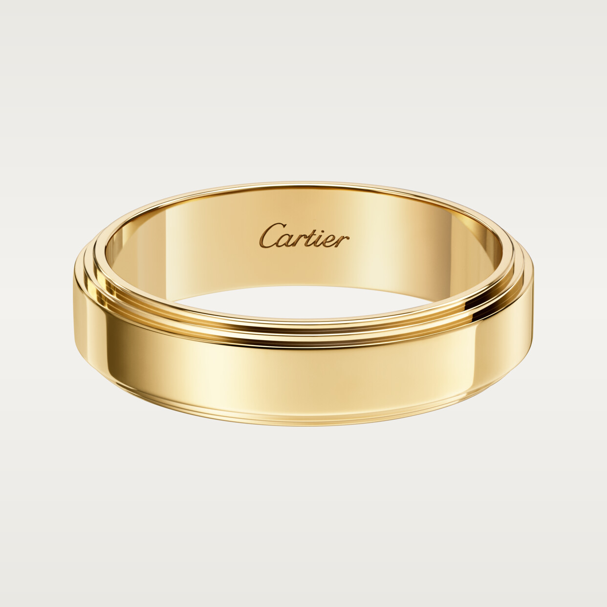 

Обручальное кольцо Cartier Alliance Cartier d'Amour, ширина 5 мм, желтое золото